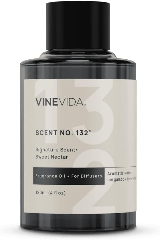 VINEVIDA [4 Oz] Inspired by: Sweet Nectar; Diffuser Oil Refill | Premium Scent Diffuser Oil for Home | Non-Toxic Fragrance