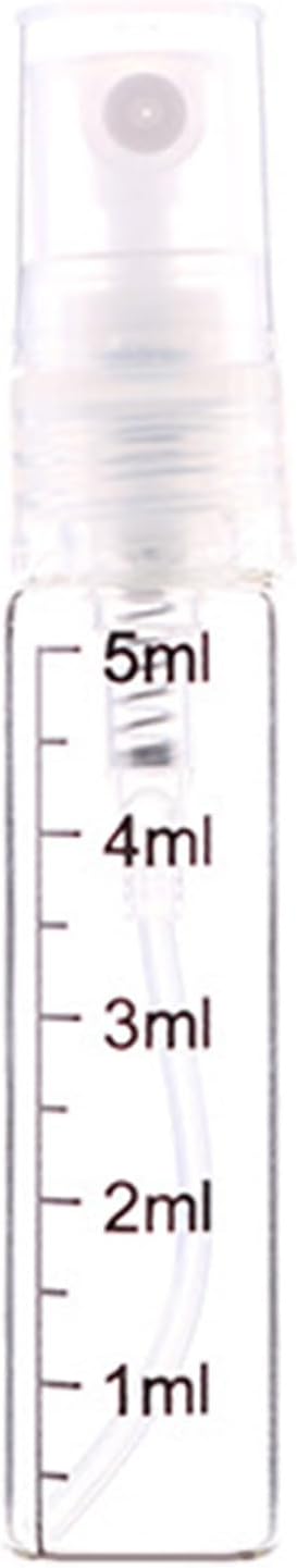 Spray Atomizer Empty Bottles Portable Glass Refillable Sample Bottle Travel Spray Perfumes Bottles For Cologne Bottle, clear
