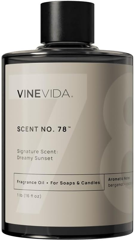 VINEVIDA [16oz] Scent No.78 Fragrance Oil for Candle Making and Soap Making - Premium Candle Scents for Soy Candles