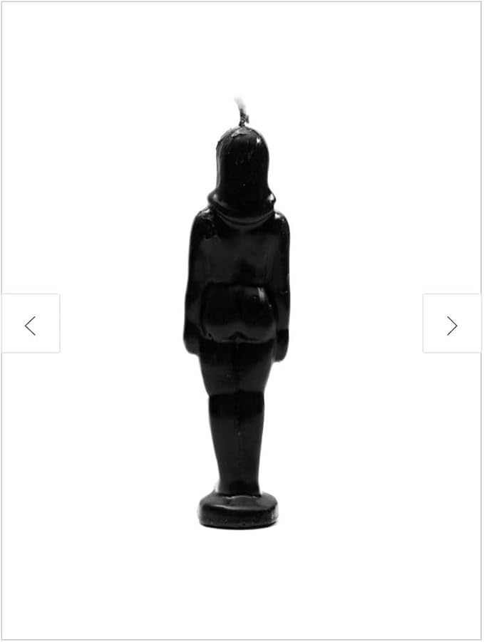 Black Female Body Candle – Protection, Energy Cleansing & Power Candle for Spiritual Rituals, Manifestation & Balance – Goddess Figure Decor Gift