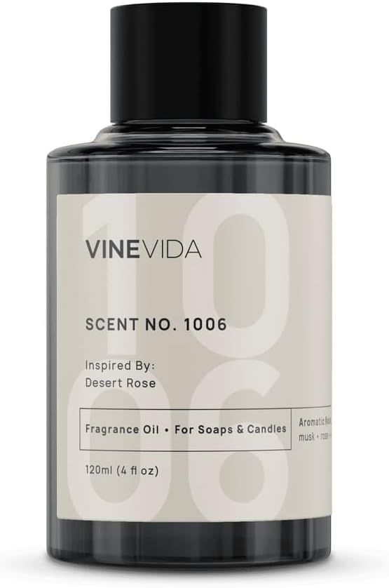 VINEVIDA [4oz] Scent No.1006 Fragrance Oil for Candle and Soap Making - Made in USA Natural Candle Scents