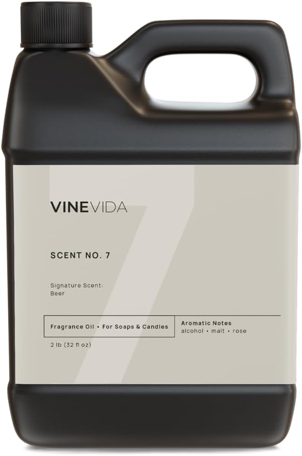 VINEVIDA [32oz] Beer Fragrance Oil for Candle Making and Soap Making - Premium Candle Scents for Soy Candles