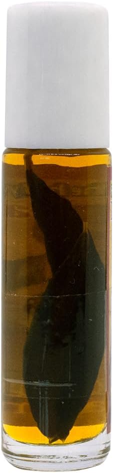 Holy Land Anointing Prayer Oil | Convenient Roll-On Bottle | Spiritual Aromatherapy for Healing and Protection | Calming Effects Inspire Inner Peace | Olive Leaf | Made in Jerusalem