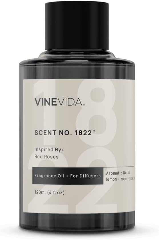 VINEVIDA [4 Oz] Inspired by: Red Roses; Diffuser Oil Refill | Premium Scent Diffuser Oil for Home | Non-Toxic Fragrance