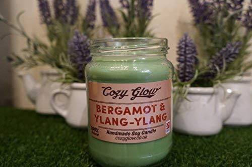 Cozy Glow Bergamot & Ylang-Ylang Large Soy Candle