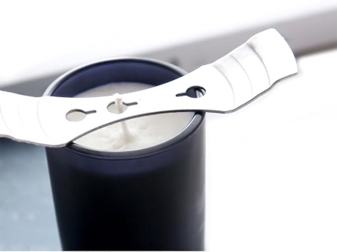EricX Light 8 inch Candle Wick with Candle Wick Stickers and Candle Wick Centering Device,60 pcs for Candle Making