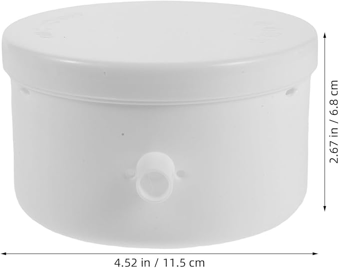 Sauna Steam Room Accessories | Aromatherapy Holder for Essential Oil Diffusion | Steam Fitting for Machine 4.5x4.5x2.7in