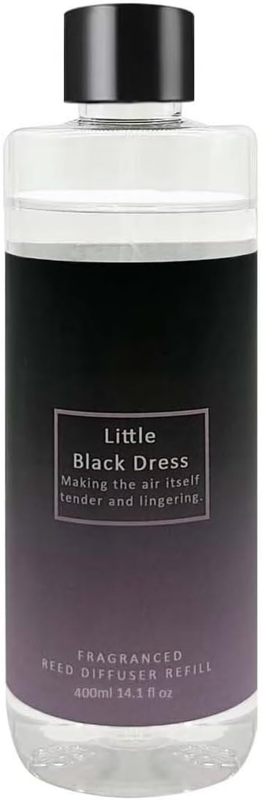Scent Diffuser Oil Refill | 13.53 fl oz(400ml) Home Fragrance Defusers | Scented Aroma Essential Oil Reed Diffuser Little Black Dress 400ml