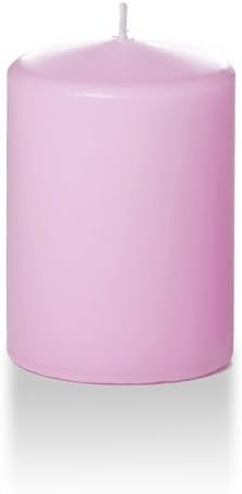 yummi 3" x 4" Violet Round Pillar Candles - 3 per Pack