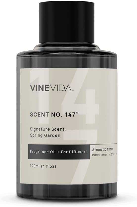 VINEVIDA [4 Oz] Inspired by: Spring Garden; Diffuser Oil Refill | Premium Scent Diffuser Oil for Home | Non-Toxic Fragrance