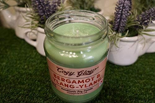 Cozy Glow Bergamot & Ylang-Ylang Large Soy Candle