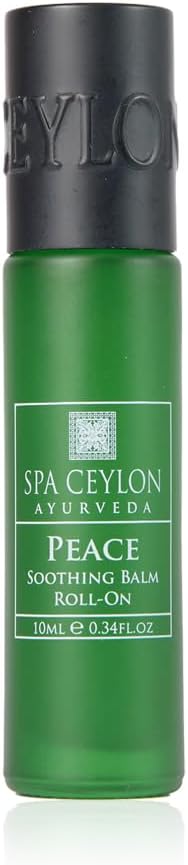 SPA CEYLON Peace Soothing Balm Roll On | Instant Cooling Relief | Silicone-Free & Paraben-Free for | All Skin Types