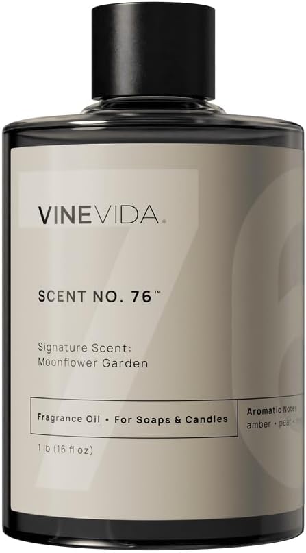 VINEVIDA [16oz] Scent No.76 Fragrance Oil for Candle Making and Soap Making - Premium Candle Scents for Soy Candles