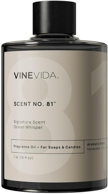 VINEVIDA [16oz] Scent No.81 Fragrance Oil for Candle Making and Soap Making - Premium Candle Scents for Soy Candles