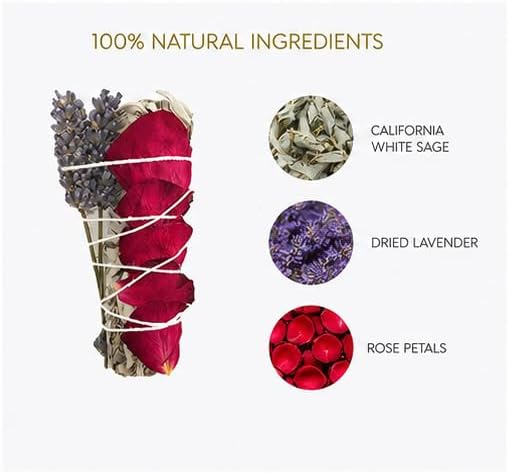 TOMOKO White Sage Smudge Product (6 Floral Sage)