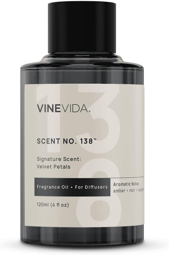 VINEVIDA [4 Oz] Inspired by: Velvet Petals; Diffuser Oil Refill | Premium Scent Diffuser Oil for Home | Non-Toxic Fragrance
