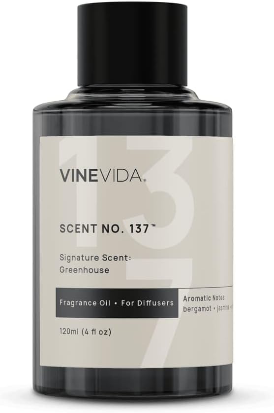 VINEVIDA [4 Oz] Inspired by: Greenhouse; Diffuser Oil Refill | Premium Scent Diffuser Oil for Home | Non-Toxic Fragrance