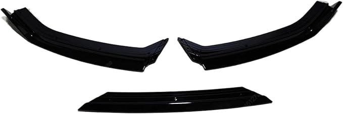 Car Front Bumper Lip Splitter Spoiler Diffuser Body Kits For VW Polo MK5 6R TSI TDI Standard 2009-2014 Pre‑Facelift Black Tuning