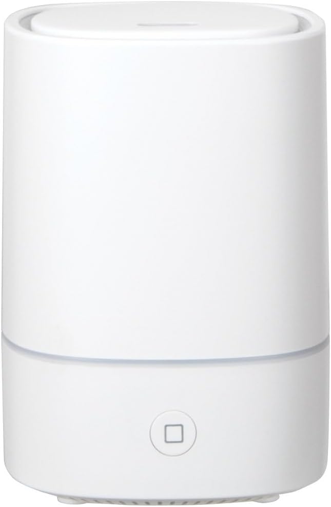 Pure Essential Oil Works Sensei LED Ultrasonic Aroma Diffuser, 150ml Essential Oil Diffuser with Cool Mist, 7 Color Changing Lights, Auto Shut-Off, White
