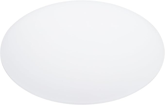 PATIKIL 12" Diameter Lampshade Diffuser, 2mm Thick Round Diffuser Sheet for Drum Lampshades, Pendants Light, DIY Light Shield, Frosted White