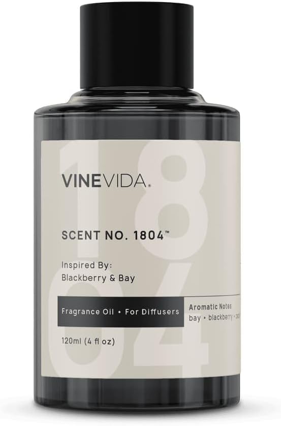 VINEVIDA [4 Oz] Inspired by: BlackBerry & Bay; Diffuser Oil Refill | Premium Scent Diffuser Oil for Home | Non-Toxic Fragrance