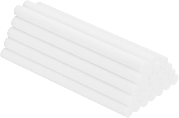 uxcell 24pcs Humidifier Cotton Stick, 7 x 100mm Refill Sticks Filter Replacement Wicks, Humidifier Filter Cotton Refill Travel Mini Humidifier Filters Sticks