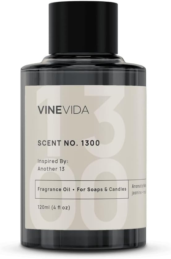 VINEVIDA [4oz] Scent No.1300 Fragrance Oil for Candle Making and Soap Making - Premium Candle Scents for Soy Candles
