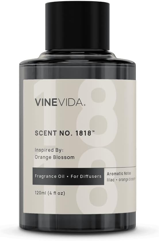 VINEVIDA [4 Oz] Inspired by: Orange Blossom; Diffuser Oil Refill | Premium Scent Diffuser Oil for Home | Non-Toxic Fragrance