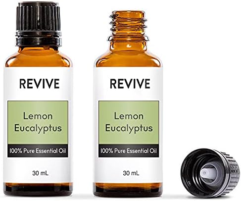 Lemon Eucalyptus Essential Oil 30mL by Revive Essential Oils - 100% Pure Therapeutic Grade, for Diffuser, Humidifier, Massage, Aromatherapy, Skin & Hair Care