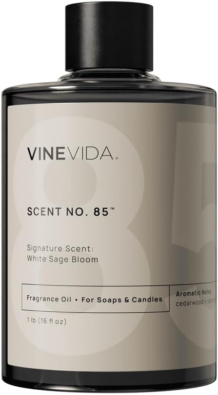 VINEVIDA [16oz] Scent No.85 Fragrance Oil for Candle Making and Soap Making - Premium Candle Scents for Soy Candles