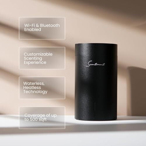 Scentiment - Tabac Designer Collection Diffuser Oils | Aromatherapy Home Fragrance | Luxurious Scent with Notes of Tobacco, Cacao, Wood, – 1.69 fl oz (50 mL)