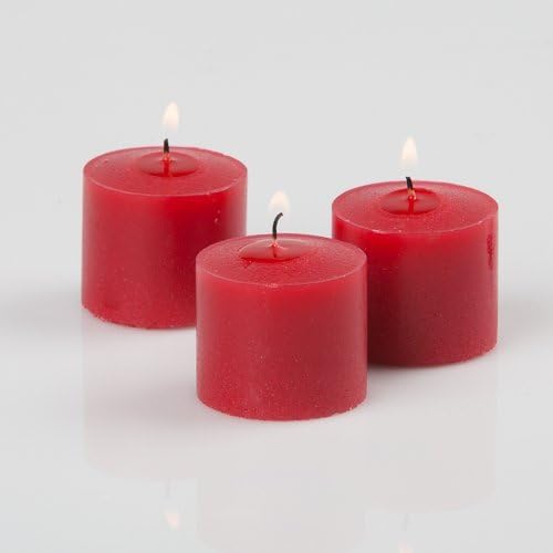 Set of 24 Richland® Votive Candles Red Apple Cinnamon Scented