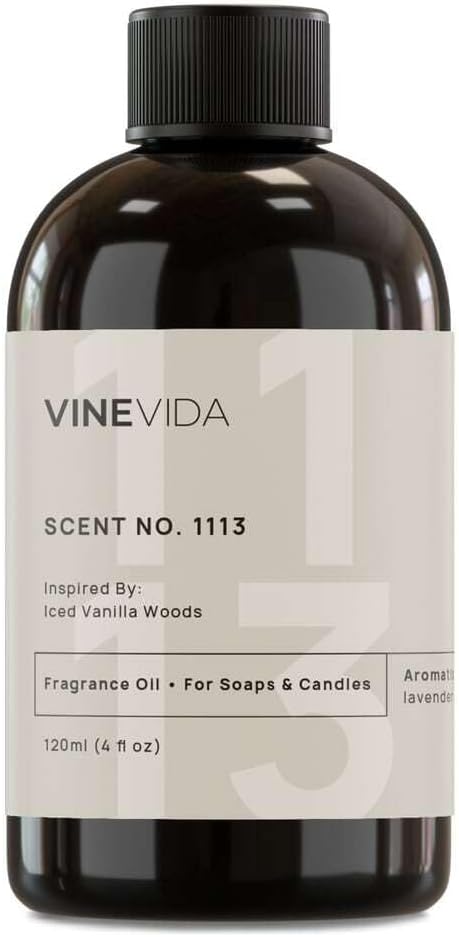 VINEVIDA [4oz] Scent No.1113 Fragrance Oil for Candle Making and Soap Making - Premium Candle Scents for Soy Candles