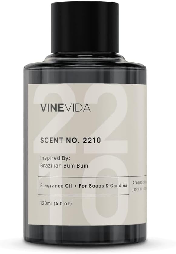 VINEVIDA [4oz] Scent No.2210 Fragrance Oil for Candle Making and Soap Making - Premium Candle Scents for Soy Candles