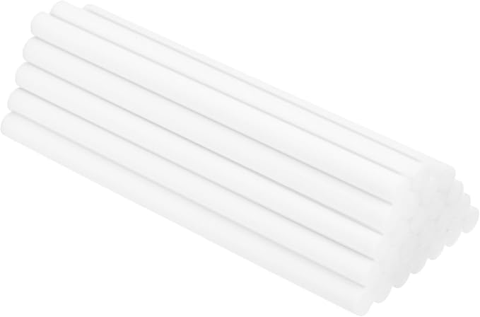 uxcell 24pcs Humidifier Cotton Stick, 10 x 180mm Refill Sticks Filter Replacement Wicks, Humidifier Filter Cotton Refill Travel Mini Humidifier Filters Sticks