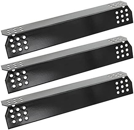 Hongso 14 9/16" Heat Shields Replacement Parts for Grillmaster 3-Burner 720-0737, Nexgrill 720-0825 720-0925S 720-0894F 720-0830MB, BBQ Pro 720-0894R 122.57901710 122.47207610 Grills, Porcelain Steel