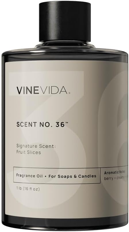 VINEVIDA [16oz] Fruit Slices Fragrance Oil - USA Candle Scents - Natural Candle Fragrance - Scents for Soap Making