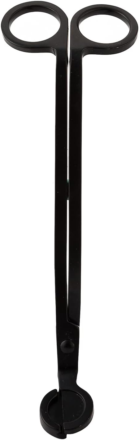 Candle Wick Trimmer, Candle Snuffer Long Handle Candle Accessory Set (Black Wick Trimmer)