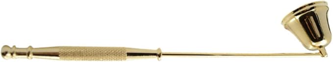 Candle Snuffer, Bell Shaped Candle Extinguisher, Iron Candle Put Out Tool with Anti Skid Handle, Vintage Candlesnuffers for Families, Weddings, Decorations, 7.9x1.5in