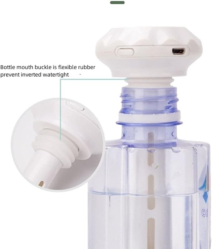 Andy's Orchids Portable Mini Humidifiers, USB Home Air Diffuser, Anion Mist Maker Car Purifier, Ultrasound LED Lamp Humidifier With Adjustable Length