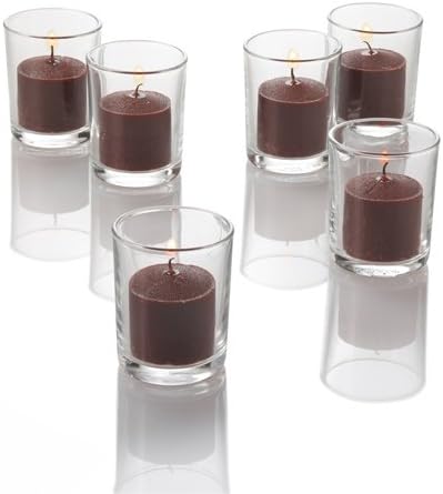Richland® Votive Candles Brown Cinnamon Bun Scented 10 Hour Burn Set of 72