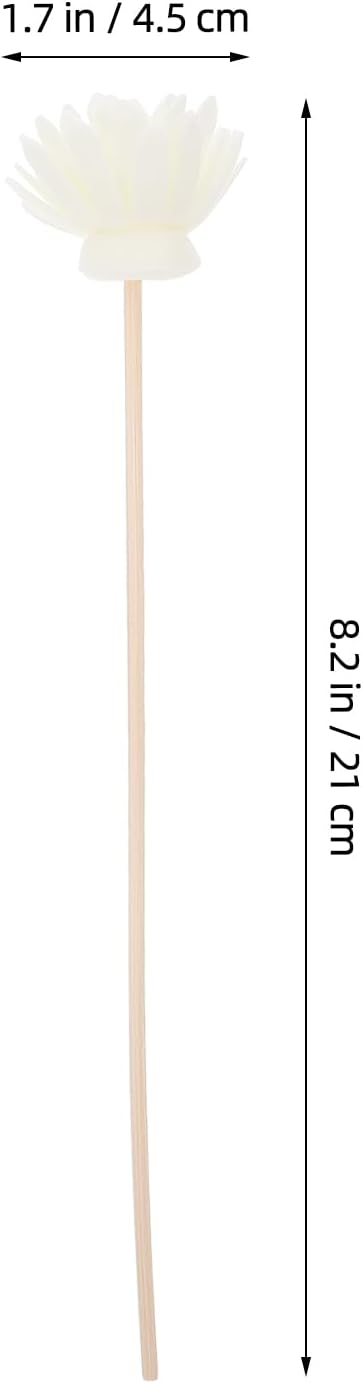 Beavorty Air Diffuser Oil Diffuser Sticks 30pcs Rattan Diffuser Sticks Aroma Diffuser Sticks Refill Replacement Reed Fragrance Diffuser Vase Fillers Diffusers