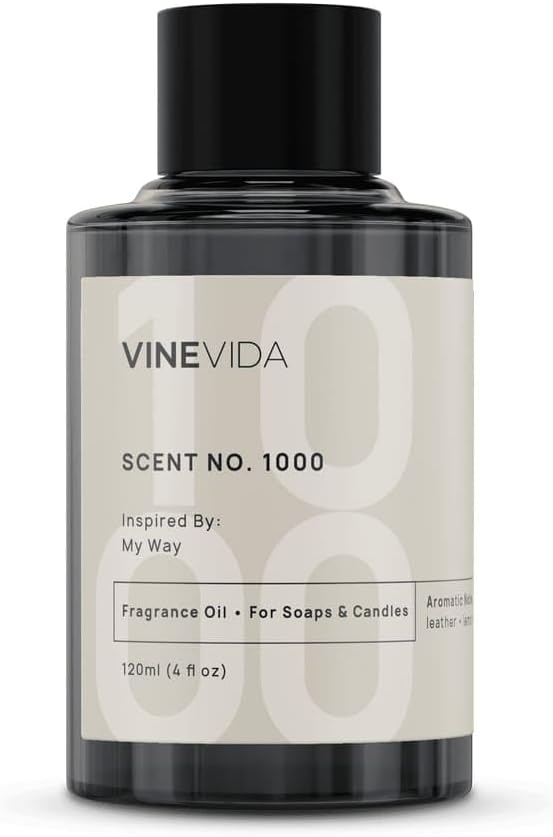 VINEVIDA [4oz] Scent No.1000 Fragrance Oil for Candle Making and Soap Making - Premium Candle Scents for Soy Candles