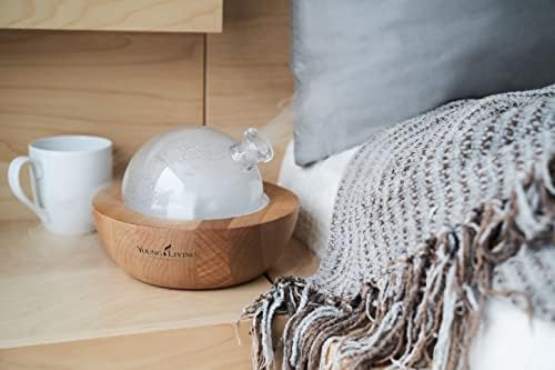 Young Living Essential Oils Aria Ultrasonic Diffuser - Ambience at Home & Spa - Peppermint Oil - Music Tranquil Environment - Room Decor - Humidifier - Diffuser -