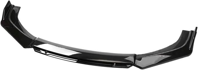 Car Universal Front Shovel Gloss Bumper Lip Body Kit Under Lips Diffuser Spoiler Accessories Auto Parts(Black)