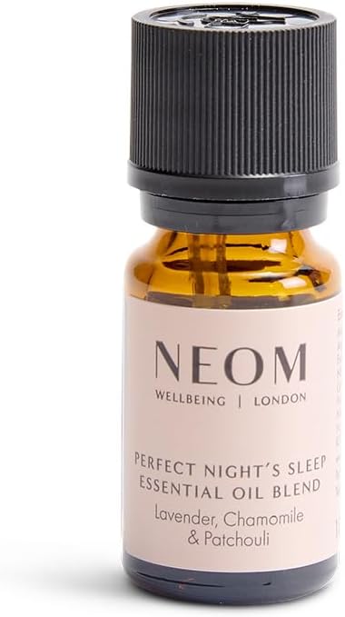 NEOM - Perfect Night's Sleep Essential Oil Blend, 10ml | Lavender, Basil & Jasmine | Scent to Sleep | 100% Natural Fragance