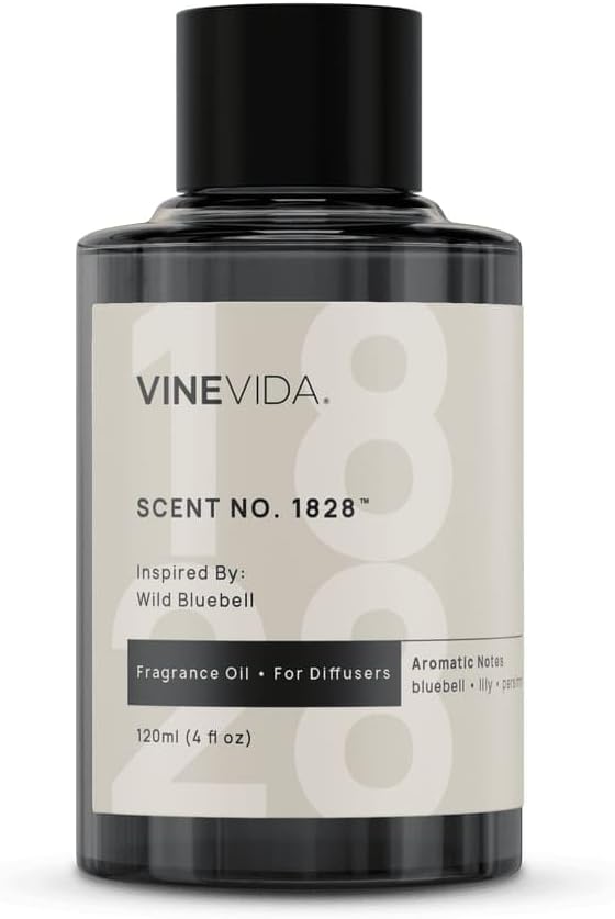 VINEVIDA [4 Oz] Inspired by: Wild Bluebell; Diffuser Oil Refill | Premium Scent Diffuser Oil for Home | Non-Toxic Fragrance