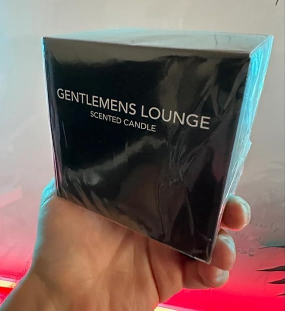 Fragrance ONE Gentlemen Lounge Candle I 200G – Gentlemen Lounge Scented Candle I Luxury Fresh Citrus & Calming Jasmine Fragrance I Premium Long-Lasting Aromatherapy Soy Wax Candle I 10.58 Ounce