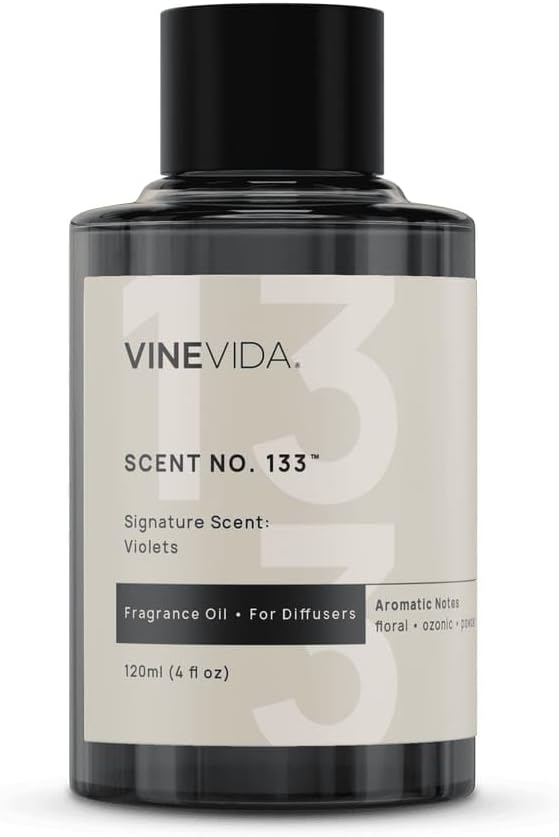 VINEVIDA [4 Oz] Inspired by: Violets; Diffuser Oil Refill | Premium Scent Diffuser Oil for Home | Non-Toxic Fragrance