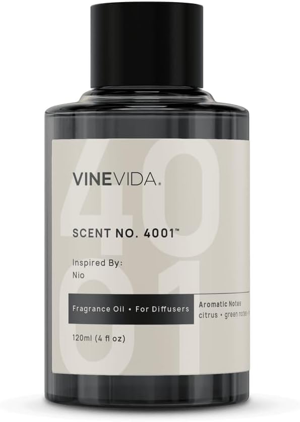 VINEVIDA [4 Oz] Inspired by: Nio; Diffuser Oil Refill | Premium Scent Diffuser Oil for Home | Non-Toxic Fragrance